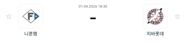 [일본야구 NPB] 2026년04월01일 닛폰햄 파이터스 vs 지바롯데 마린스 | 스포츠 분석 무료 중계 토친놈