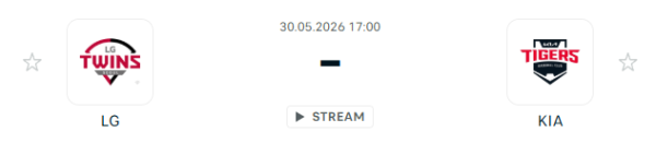 [대한민국 KBO] 2026년05월30일 LG 트윈스 vs KIA 타이거즈 | 스포츠 분석 무료 중계 토친놈