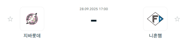 [NPB 일본야구] 2025년09월28일 지바롯데 마린스 vs 닛폰햄 파이터스 분석 중계